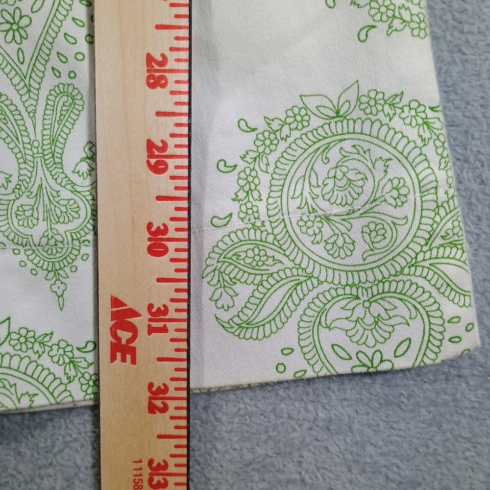 Dockers Womens Paisley Stretch Pants White Green 6 Petite Printed Trousers - Picture 5 of 7